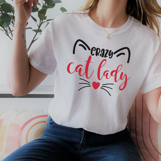 Crazy Cat Lady Shirt | Cat Lover T- Shirt