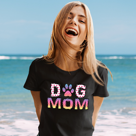 Dog Mom Polka Dots